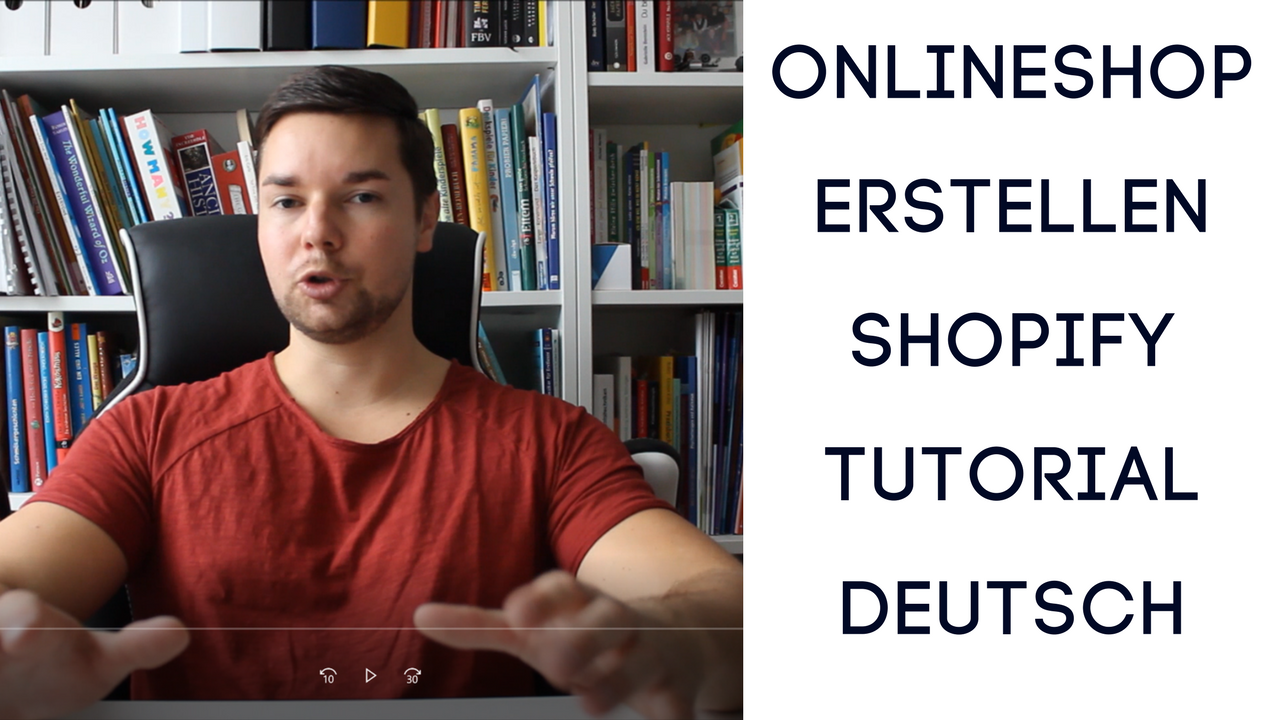 onlineshop erstellen shopify tutorial deutsch