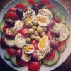 caprese salat rezept mit ei