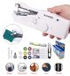 Aoweika Mini Handheld Nähmaschine 15 pcs Tragbar Elektrische Handnähmaschine
