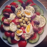 Caprese Salat Rezept mit Ei