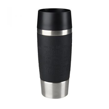 Emsa Isolierbecher Mobil genießen 360 ml Quick Press Verschluss Travel Mug