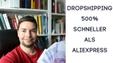 Shopify Dropshipping deutsch in Deutschland schneller als Aliexpress