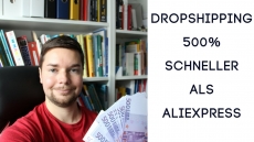Shopify Dropshipping deutsch in Deutschland schneller als Aliexpress